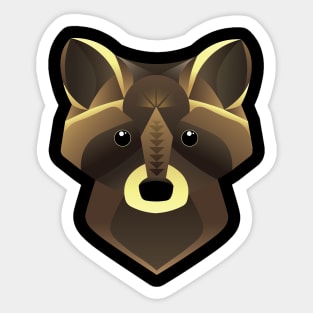 Raccoon Sticker